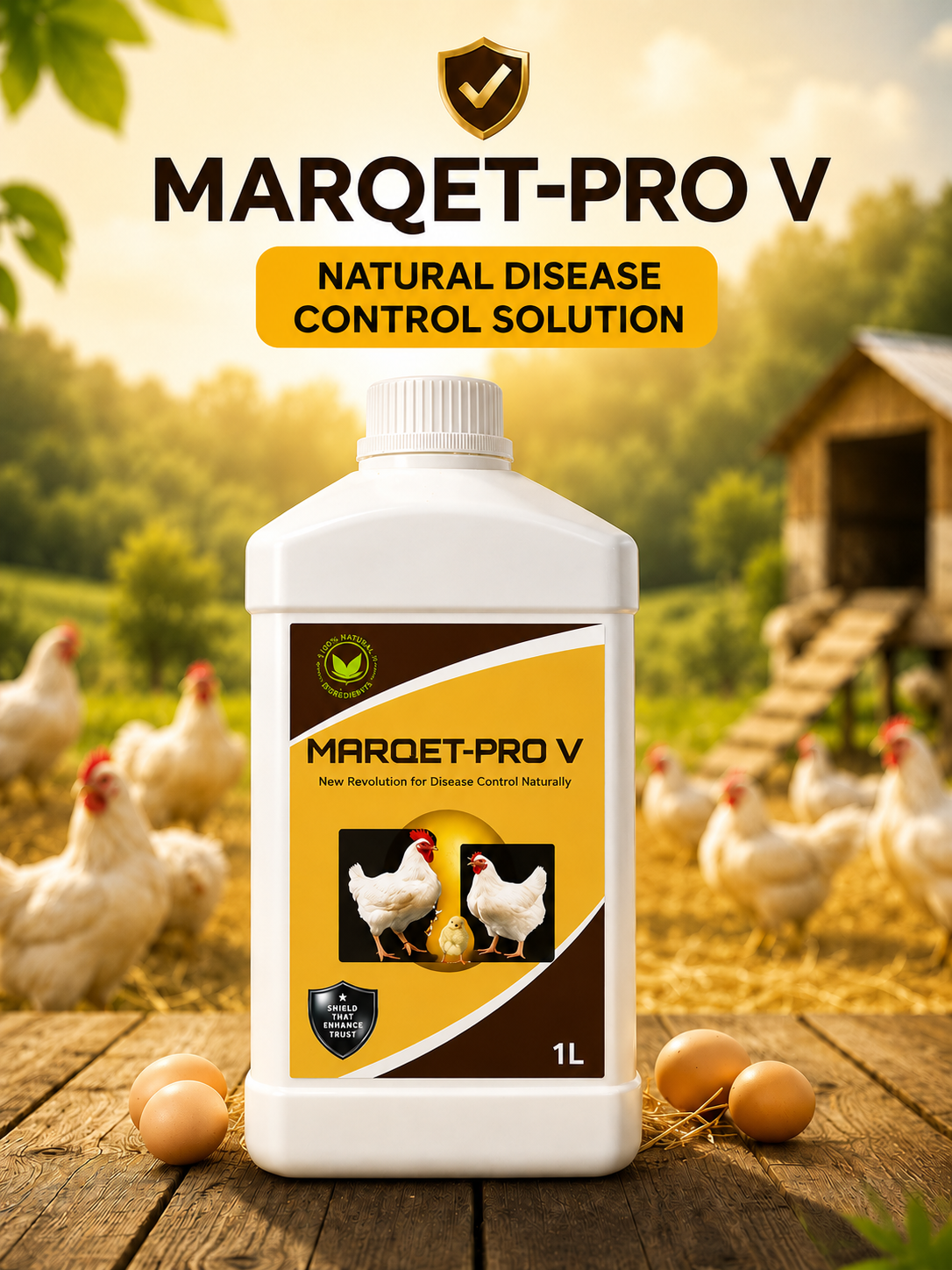 MARQET-PRO V 1 Litre bottle