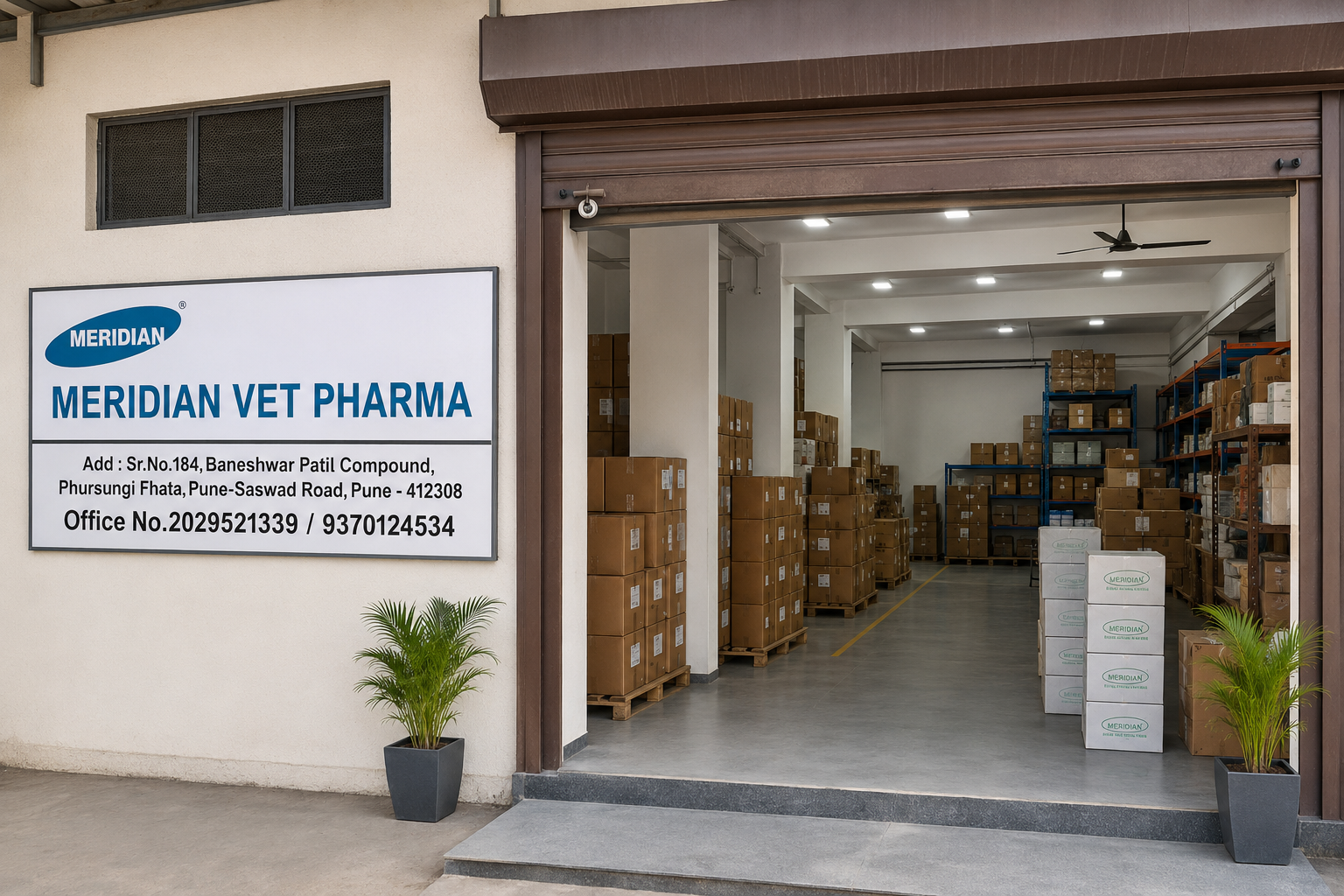Meridian Vet Pharma Finished Goods Godown